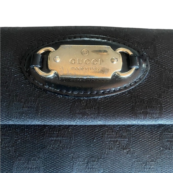 Gucci Punch Continental GG Canvas Wallet EUC - Picture 2 of 8